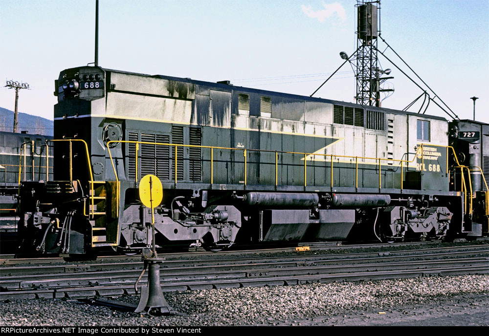 British Columbia Railway MLW M420B #688